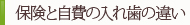 保険と自費の入れ歯の違い